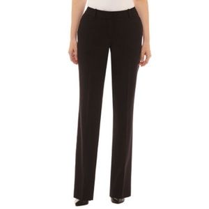 Worthington Curvy Fit Trouser Leg Pants